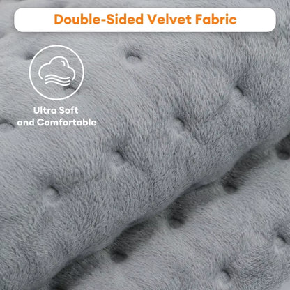 Experience Ultimate Comfort with Our 30x60 cm Electric Heating Pad for Back, Neck & Shoulders - Washable, Winter-Ready with 9 Temperature Settings and 4 Timer Options!